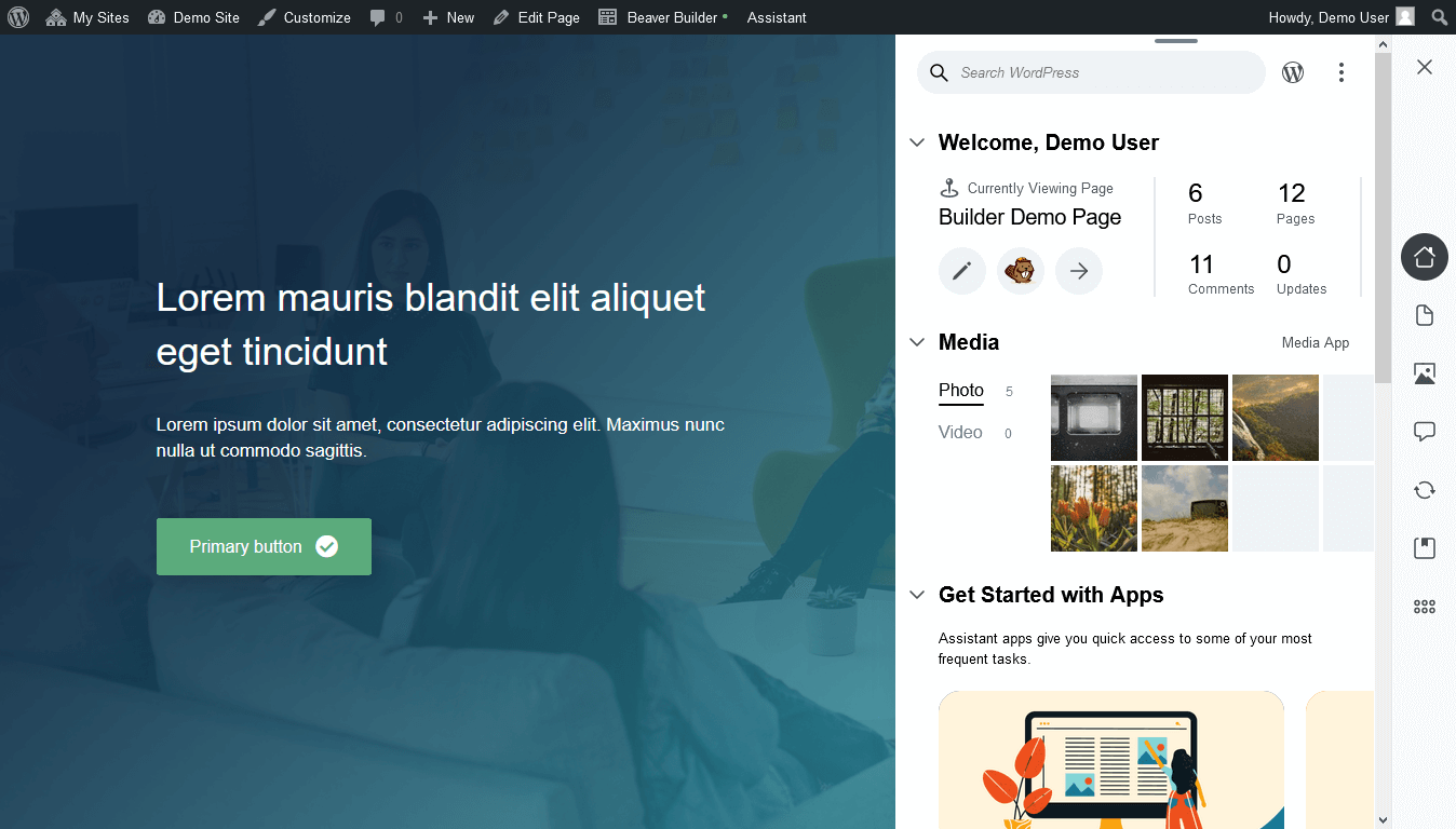 Beaver Builder page builder Assistant plugin