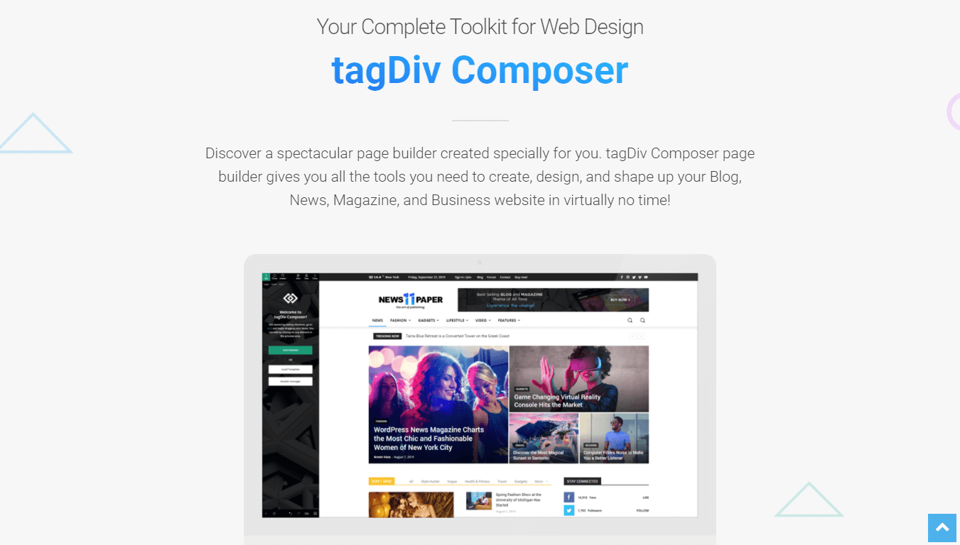 Newspaper theme tagDiv Composer