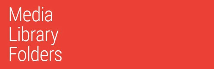 WordPress Media Library Folders