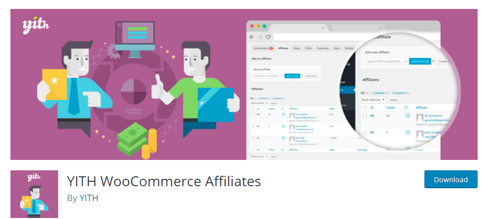 YITH Woocommerce is an effective tool. It is a very convenient plugin to increase visibility and keep new customers loyal to your website.