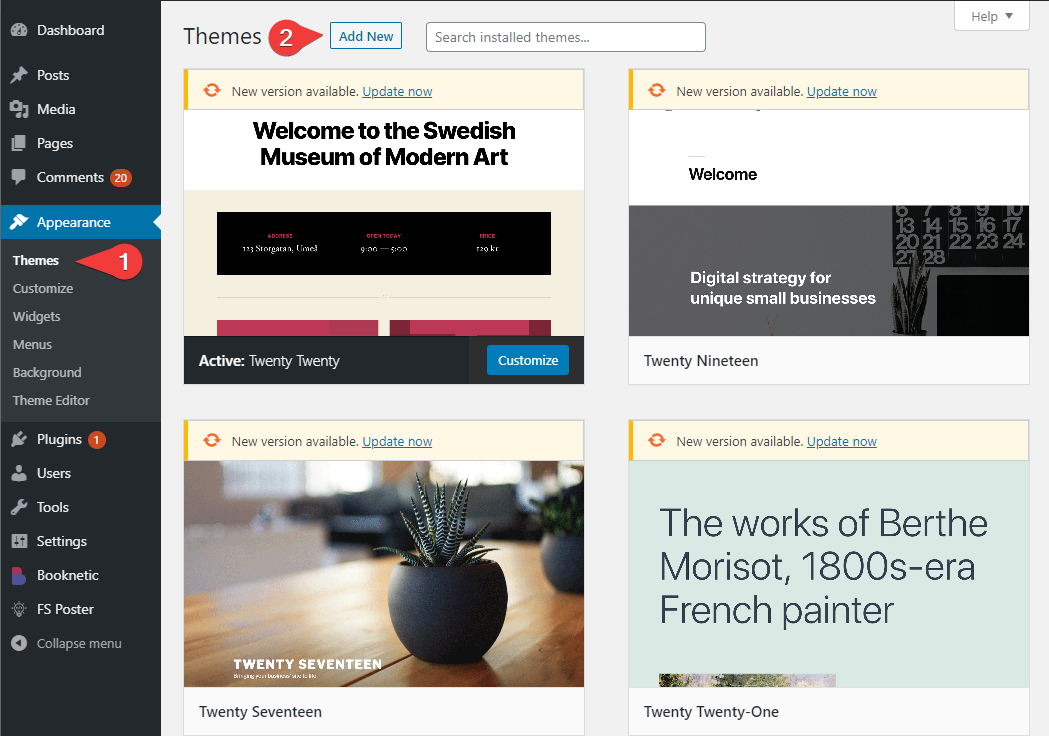 How To Install Wordpress Themes Step By Step Beginner S Guide Fs Code How To Install Wordpress Themes Step By Step Beginner S Guide Fs Code