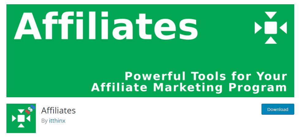 Affiliates is an excellent tool for managing a successful Affiliate Marketing campaign on WordPress.