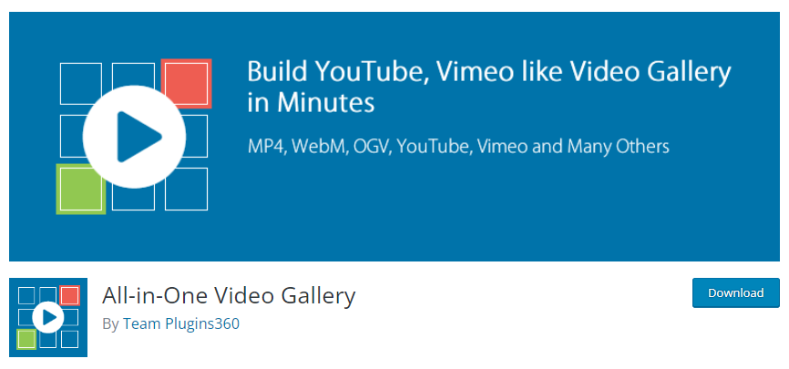 All-in-One Video Gallery