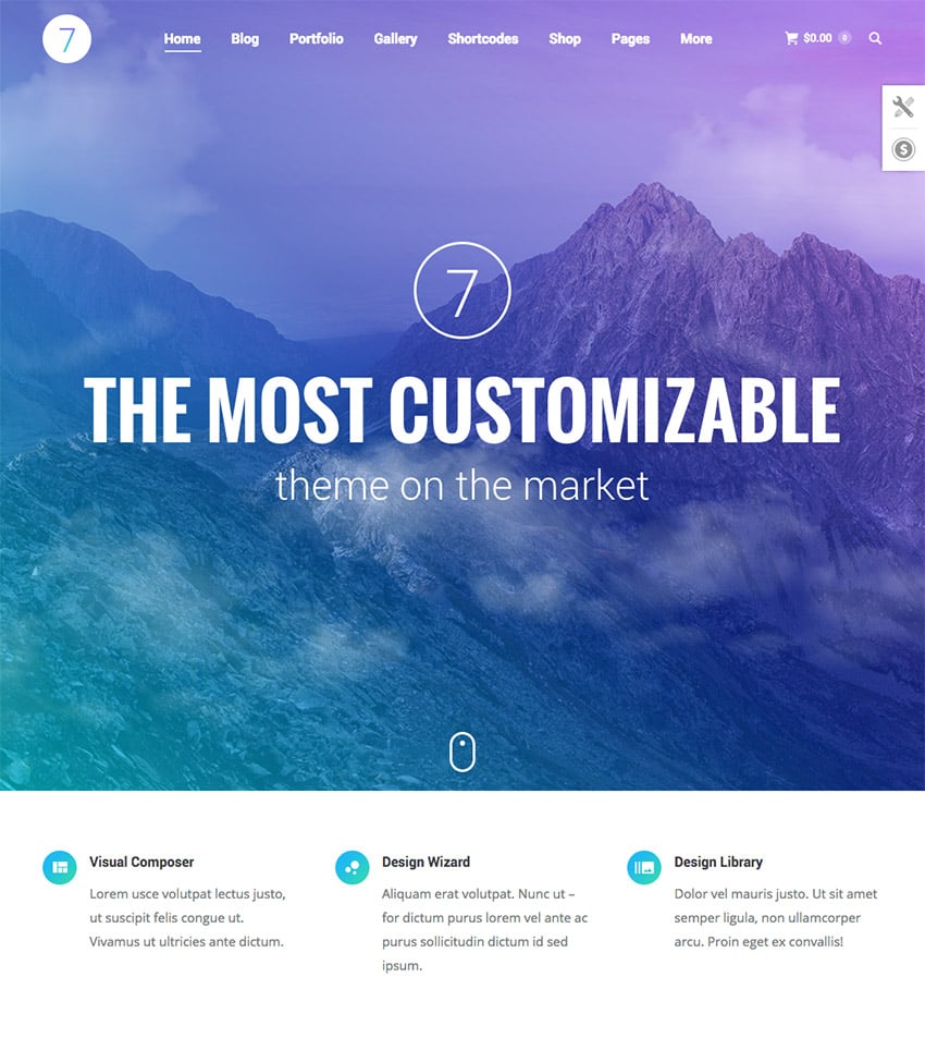 The7 - Corporate WordPress Theme for Business