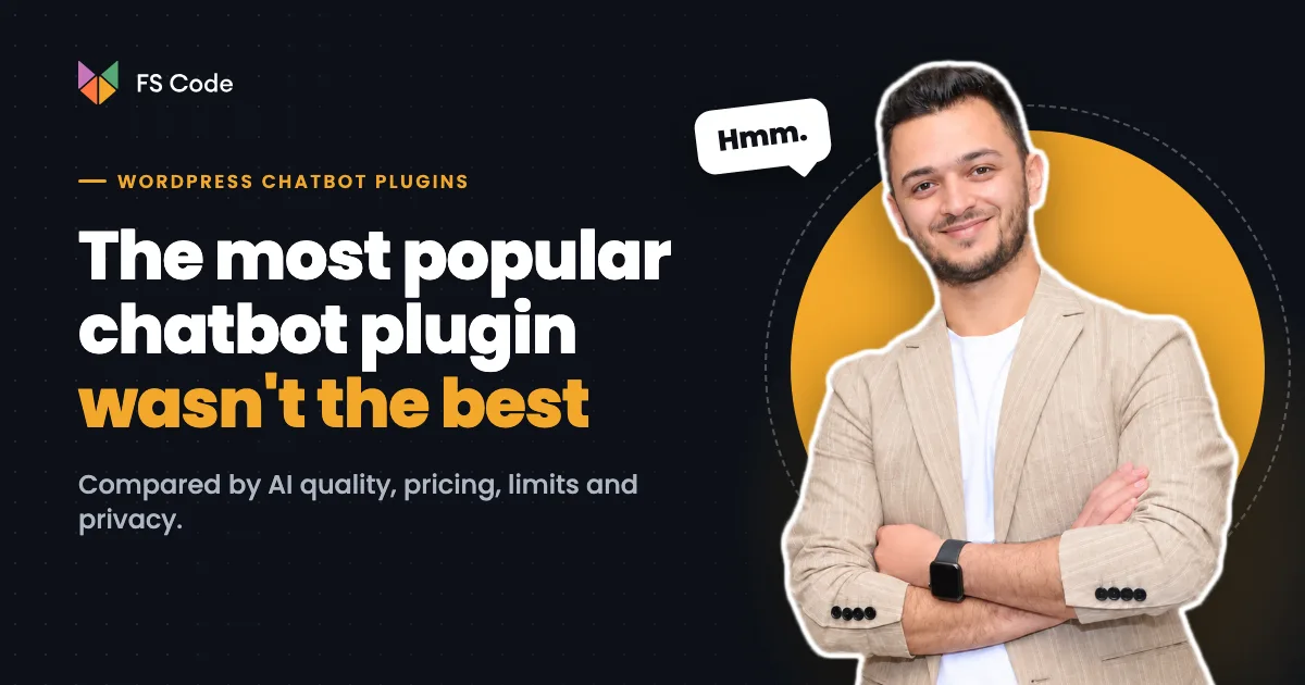 The Most Popular WordPress Chatbot Plugin Wasn’t the Best