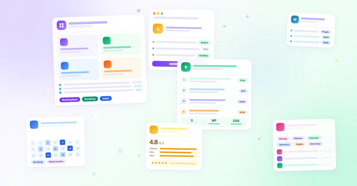 Best WordPress Multi-Vendor Plugins in 2026: Marketplace, Booking, and Directory Tools Compared