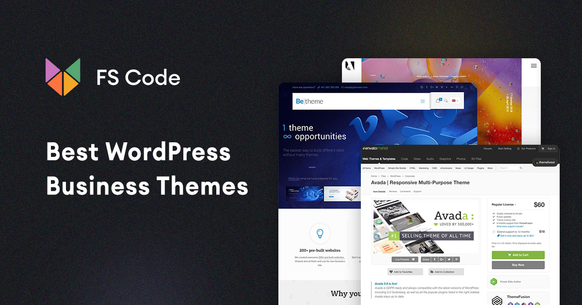 13 Best WordPress Business Themes
