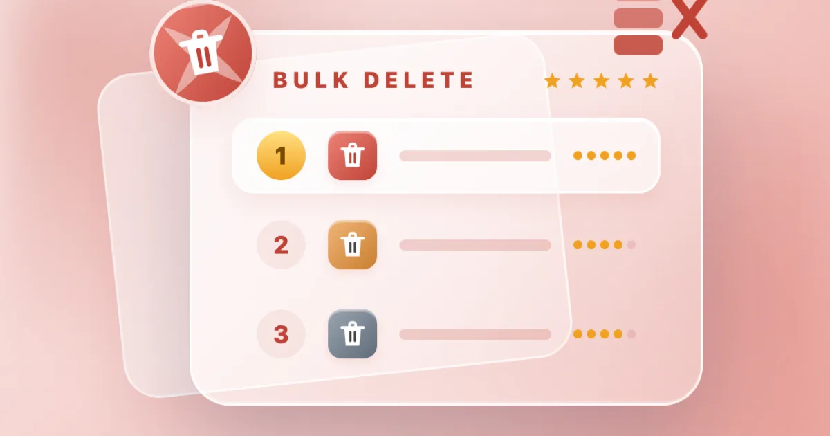 Best Shopify Bulk Delete Products Apps in 2026 (Compared, Scored and Ranked)