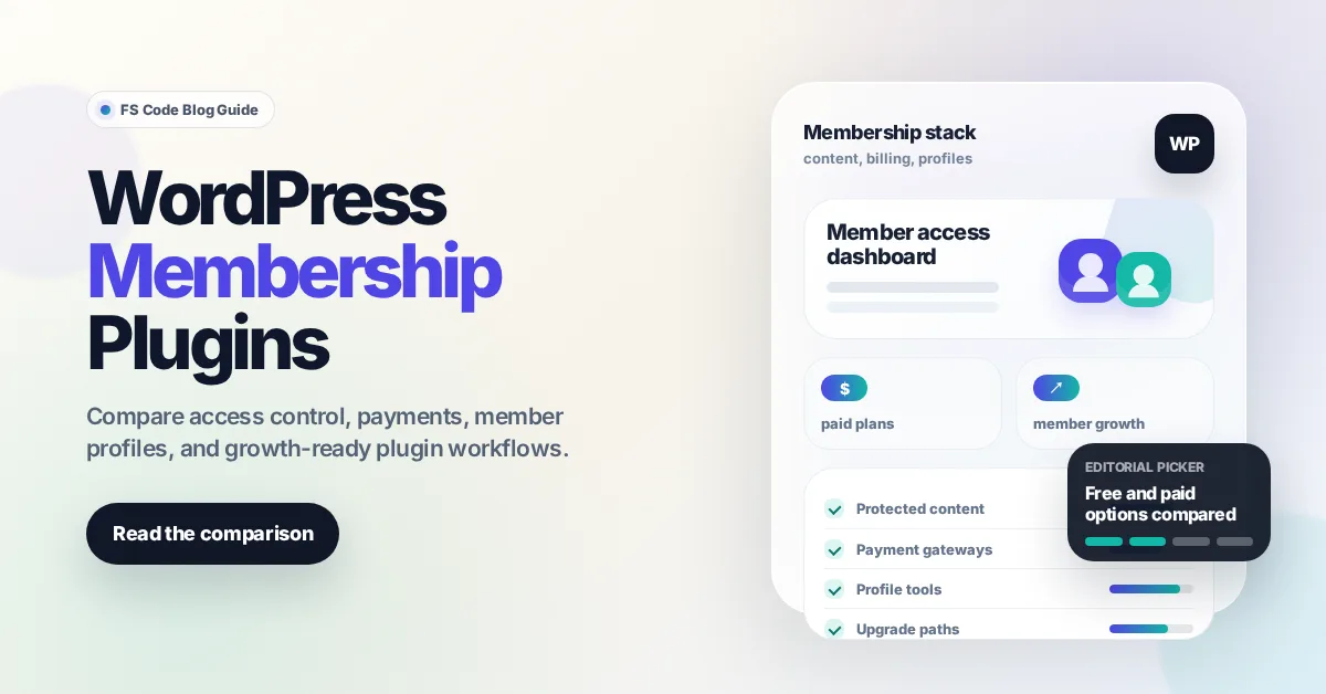 7 Best WordPress Membership Plugins in 2026 (Free and Paid, Compared)