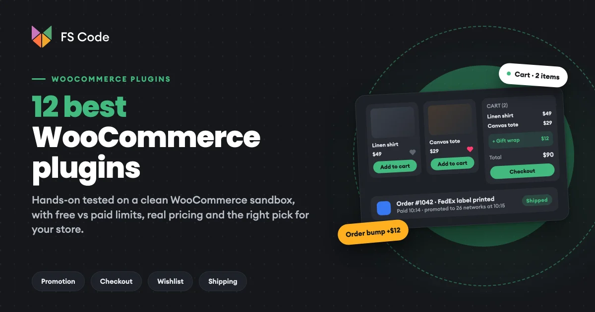 12 Best WooCommerce Plugins in 2026 (Free and Paid, Hands-on Tested)