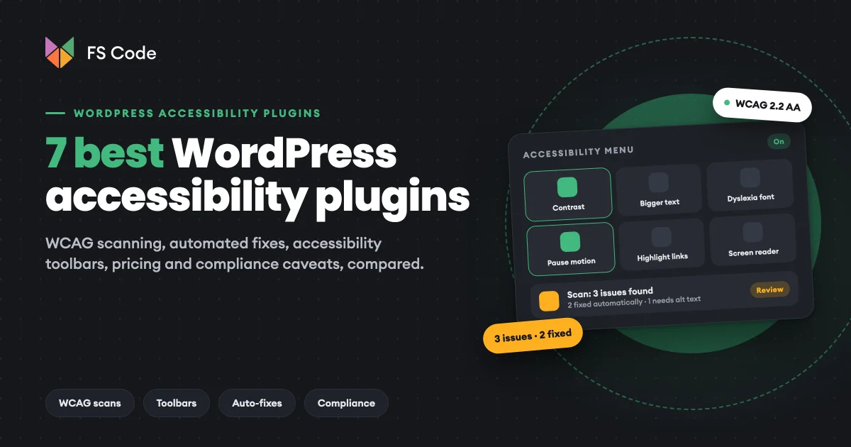 7 Best WordPress Accessibility Plugins in 2026 (Free and Paid, Compared)