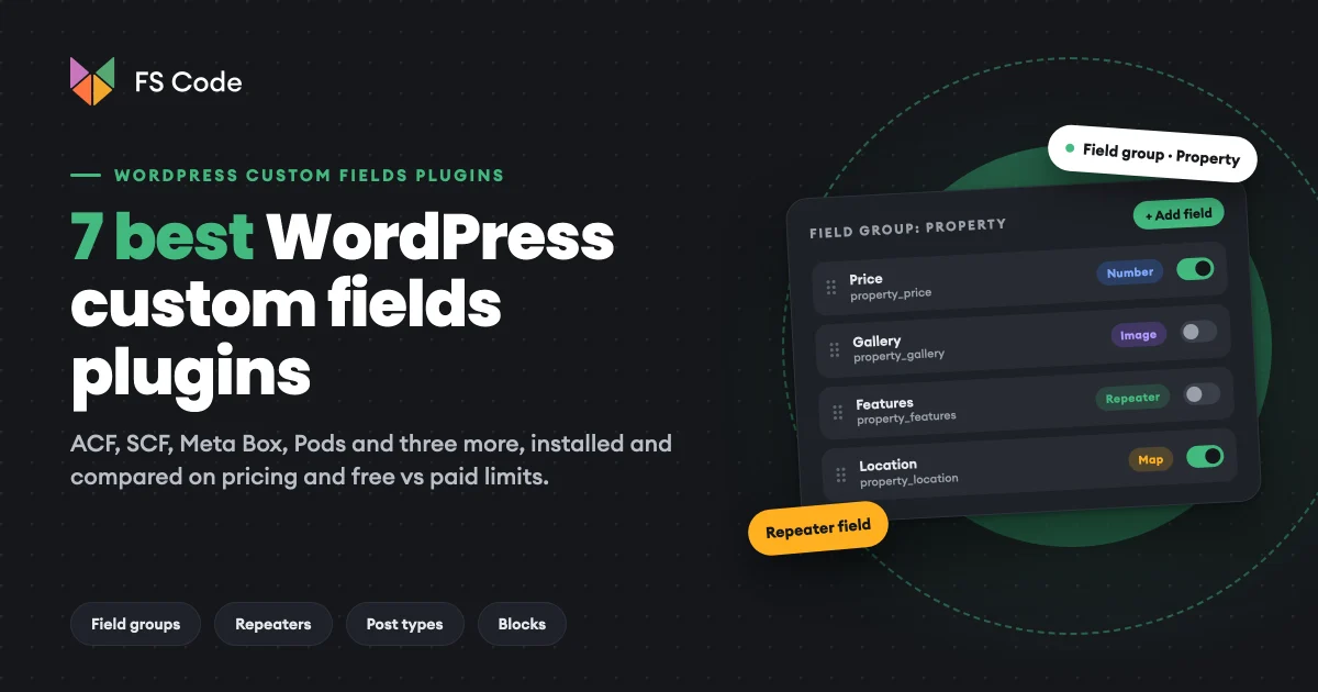 7 Best WordPress Custom Fields Plugins in 2026 (Free + Paid, Hands-on Tested)