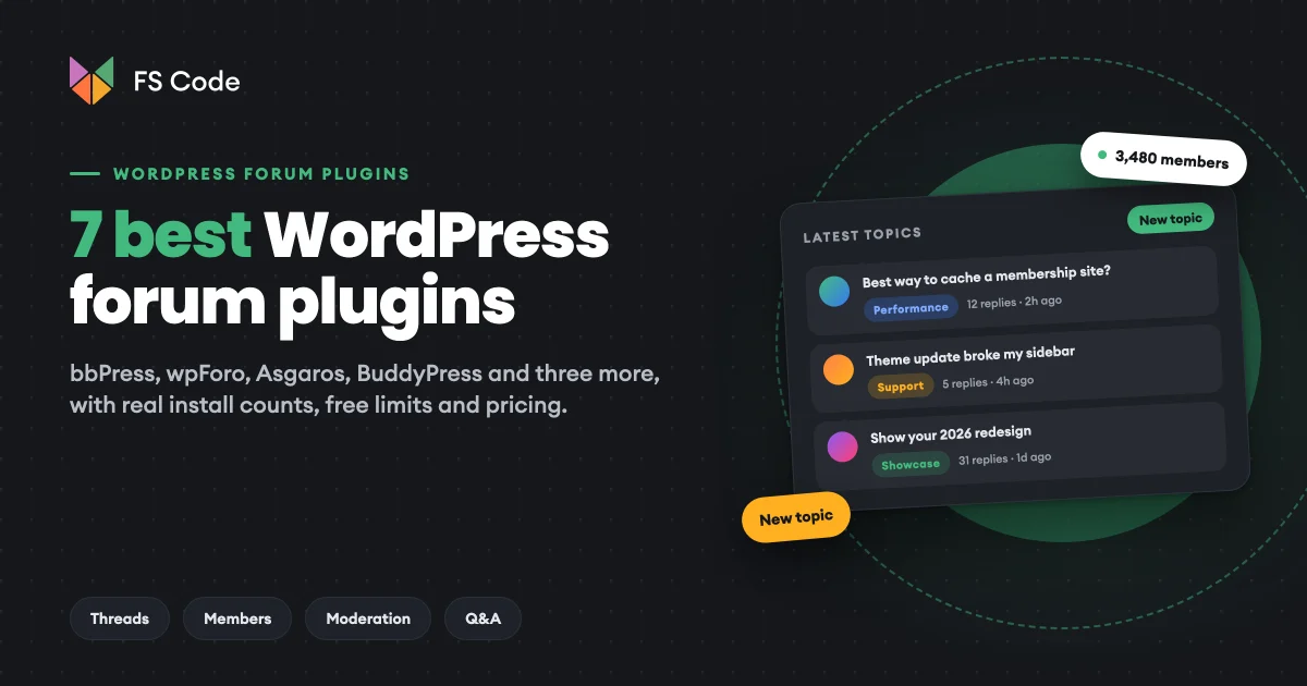 7 Best WordPress Forum Plugins in 2026 (Free + Paid, Hands-on Tested)