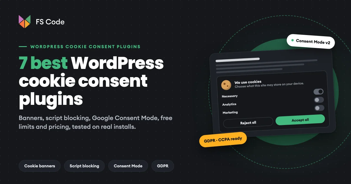 7 Best WordPress Cookie Consent Plugins in 2026