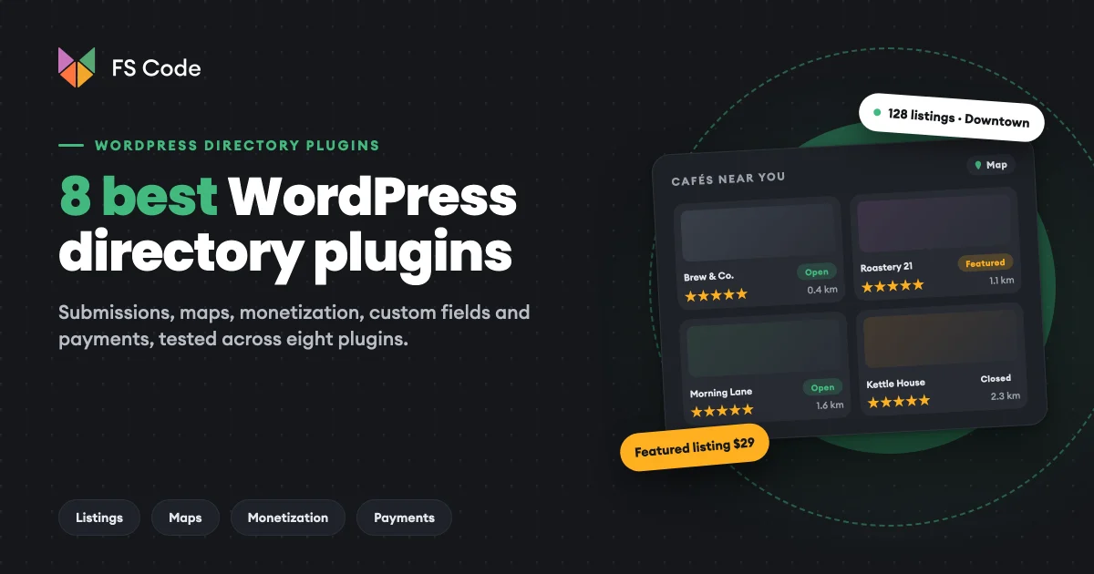 8 Best WordPress Directory Plugins in 2026