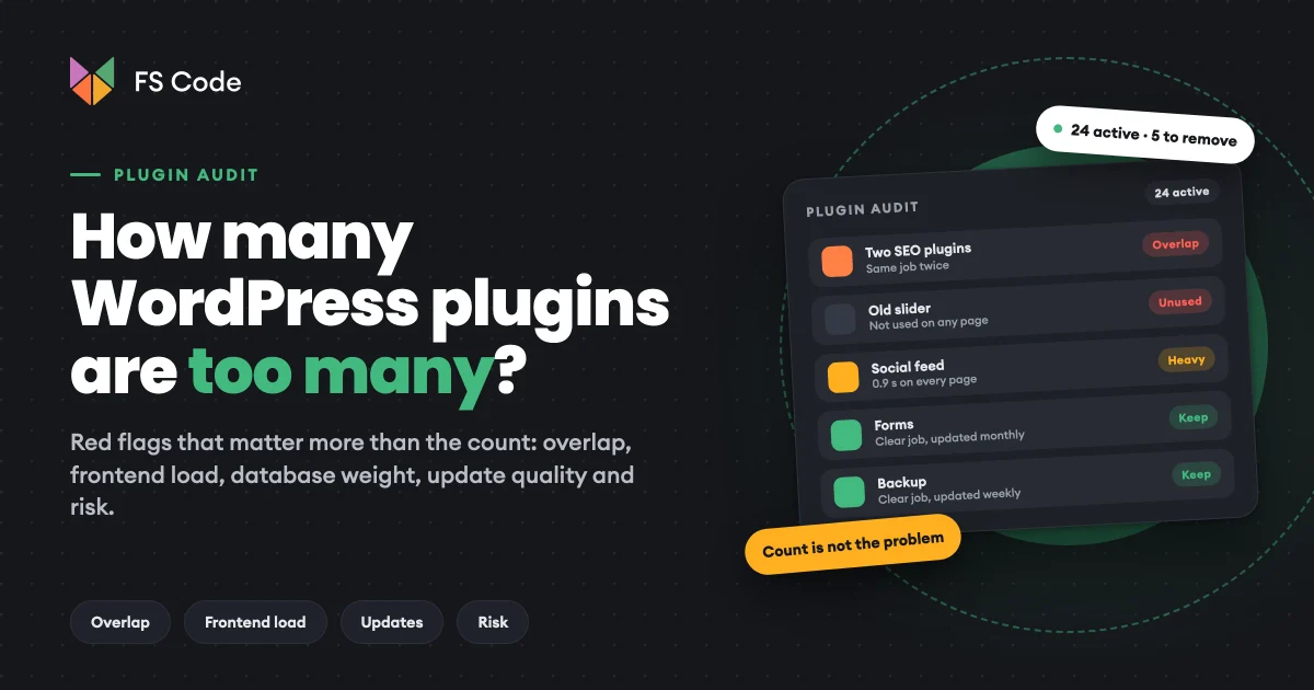 How Many WordPress Plugins Are Too Many? A Practical Guide