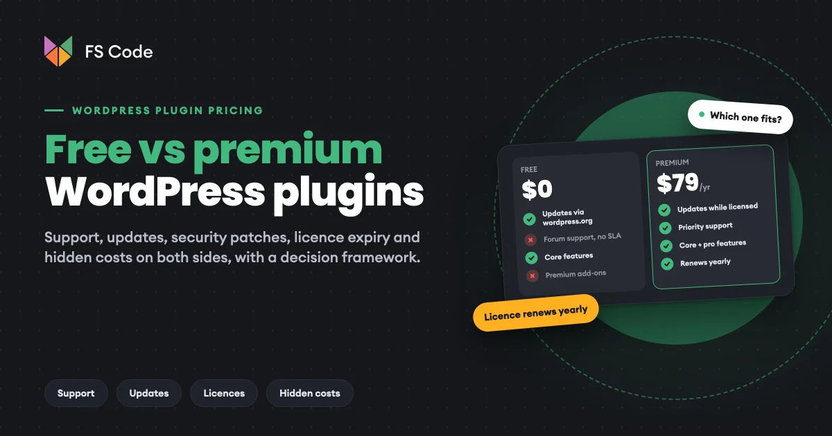 Free vs Premium WordPress Plugins: Which One Should You Choose?