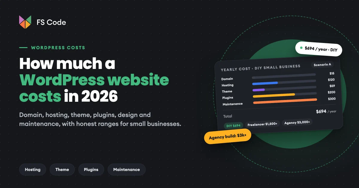 How Much Does a WordPress Website Cost in 2026?