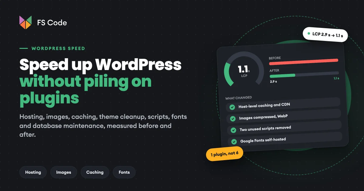 How to Speed Up a WordPress Website Without Installing Too Many Plugins