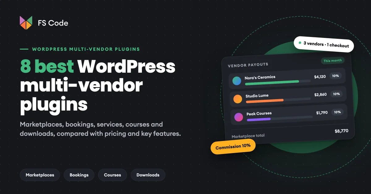 Best WordPress Multi-Vendor Plugins in 2026