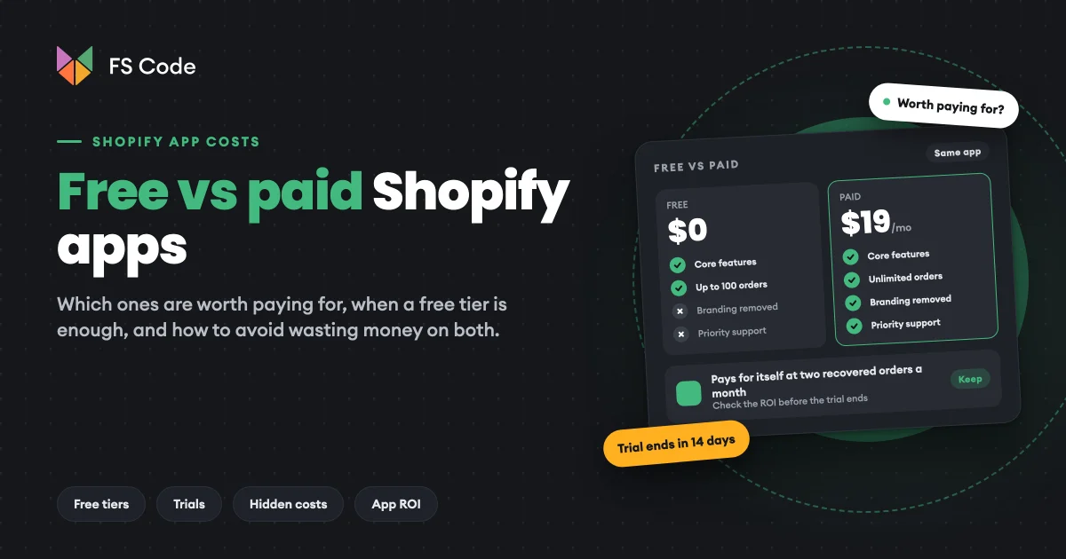 Free vs Paid Shopify Apps: Which Ones Are Worth Paying For?
