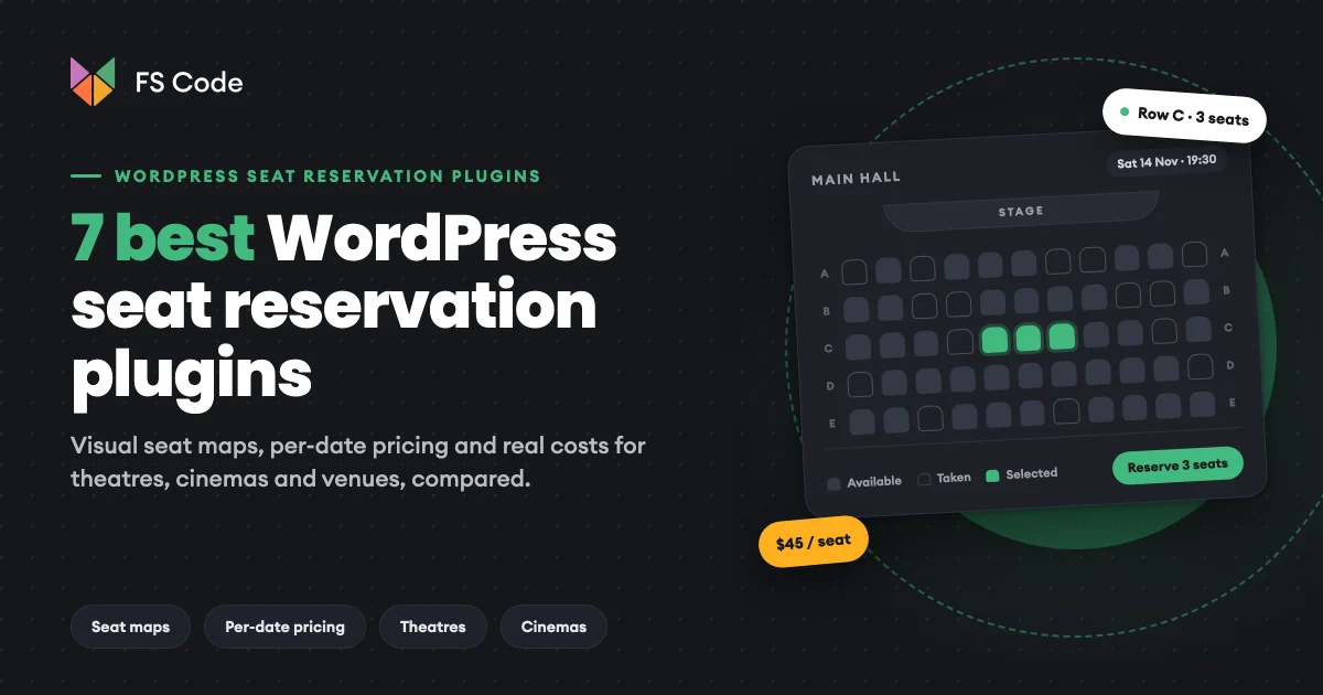 7 Best WordPress Seat Reservation Plugins in 2026 (Compared)