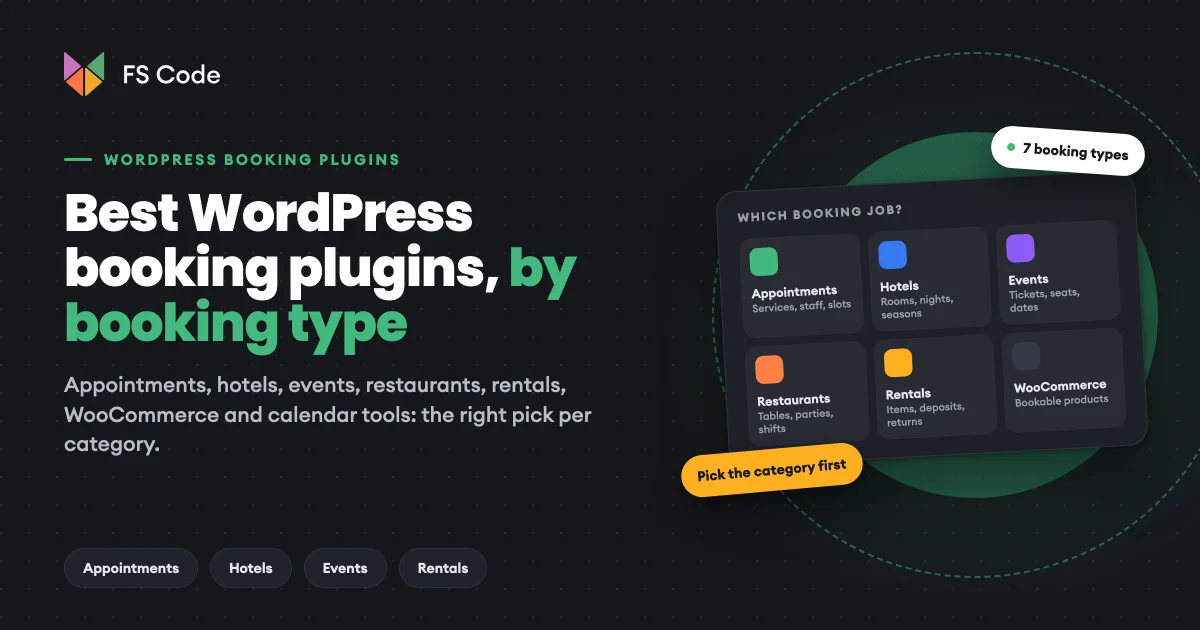 Best WordPress Booking Plugins in 2026 — Every Booking Type, Compared