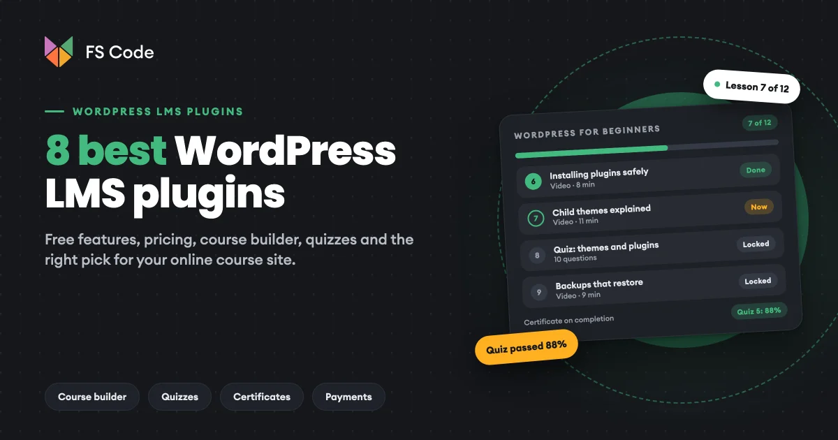 8 Best WordPress LMS Plugins in 2026 (Free and Paid, Compared)