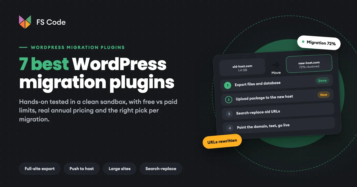 7 Best WordPress Migration Plugins in 2026 (Free and Paid, Compared)