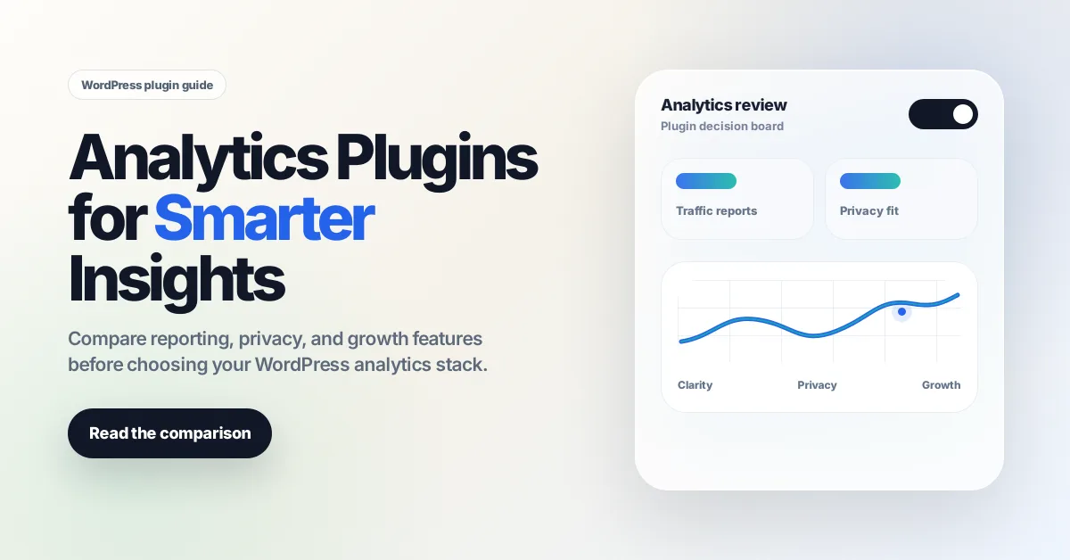 7 Best WordPress Analytics Plugins in 2026 (Free and Paid, Compared)